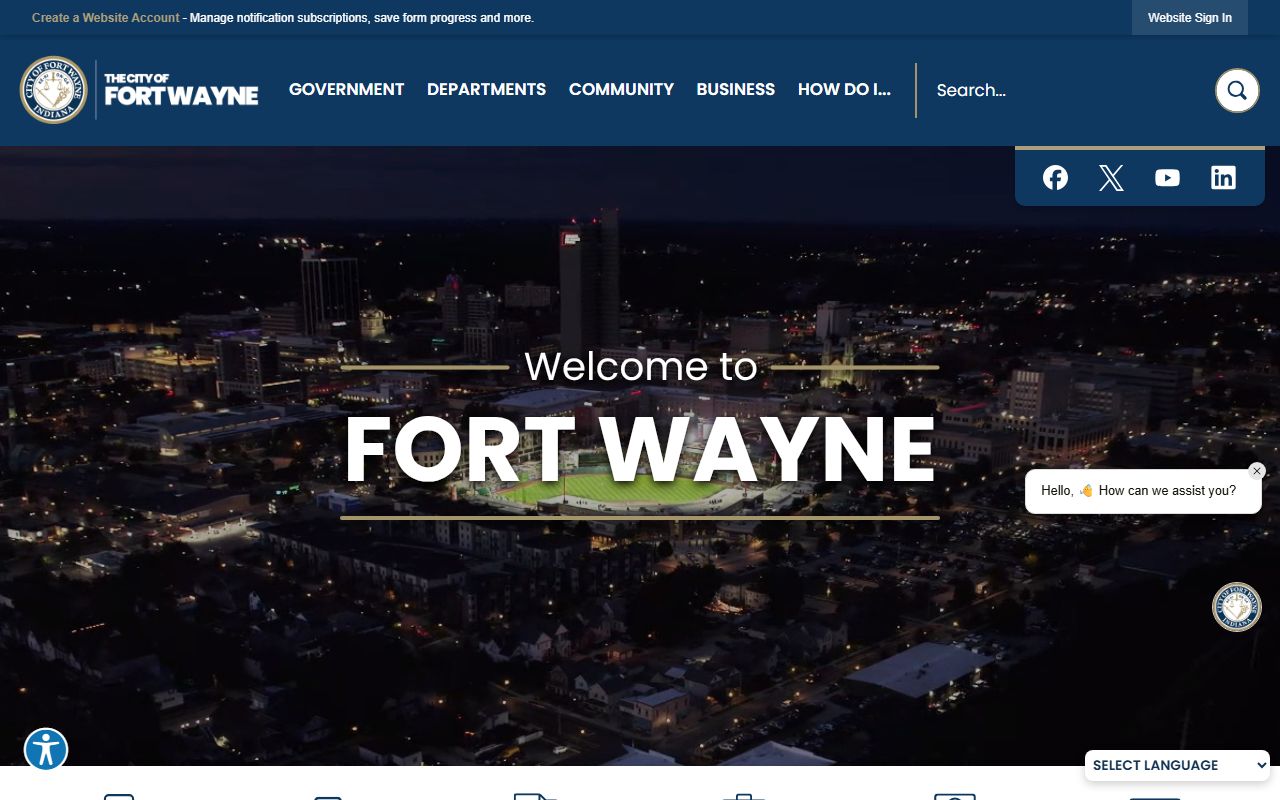 Fort Wayne city website for dissolution of marriage resources