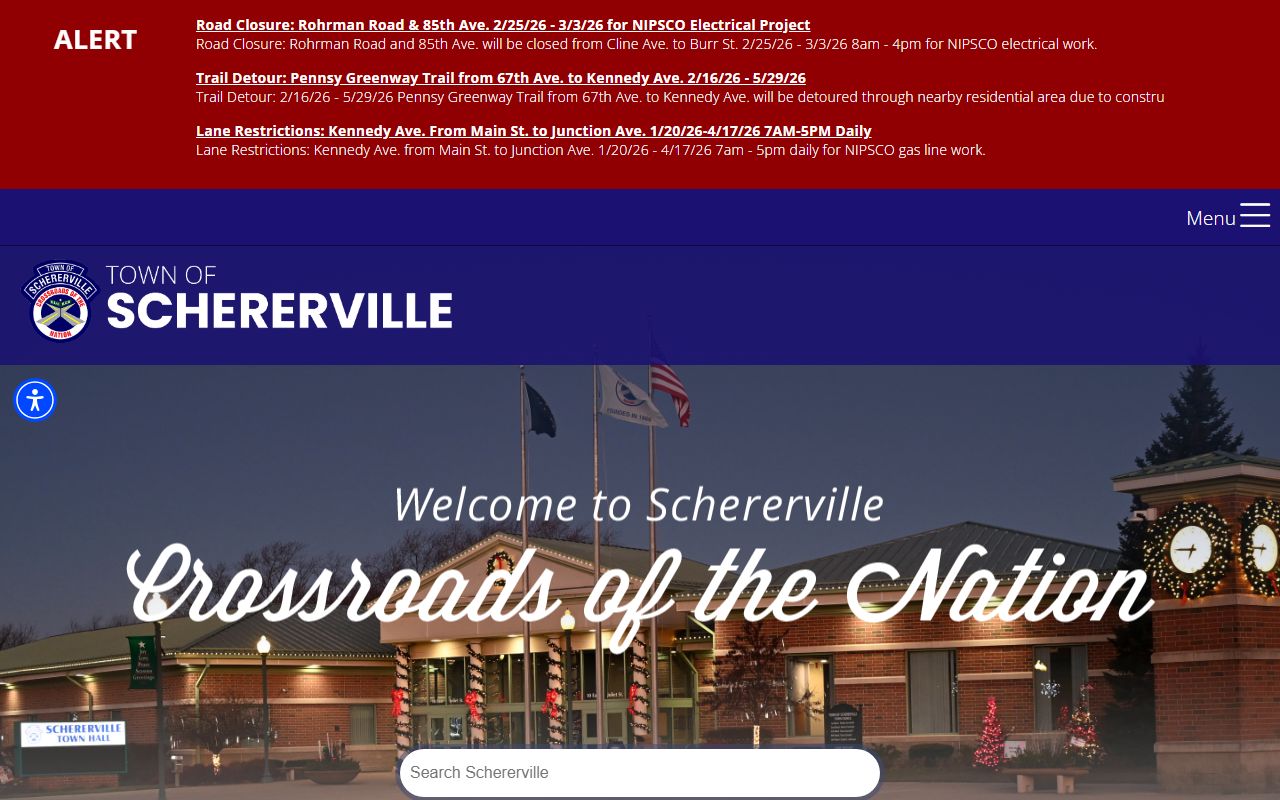 Schererville Indiana city website for dissolution of marriage resources