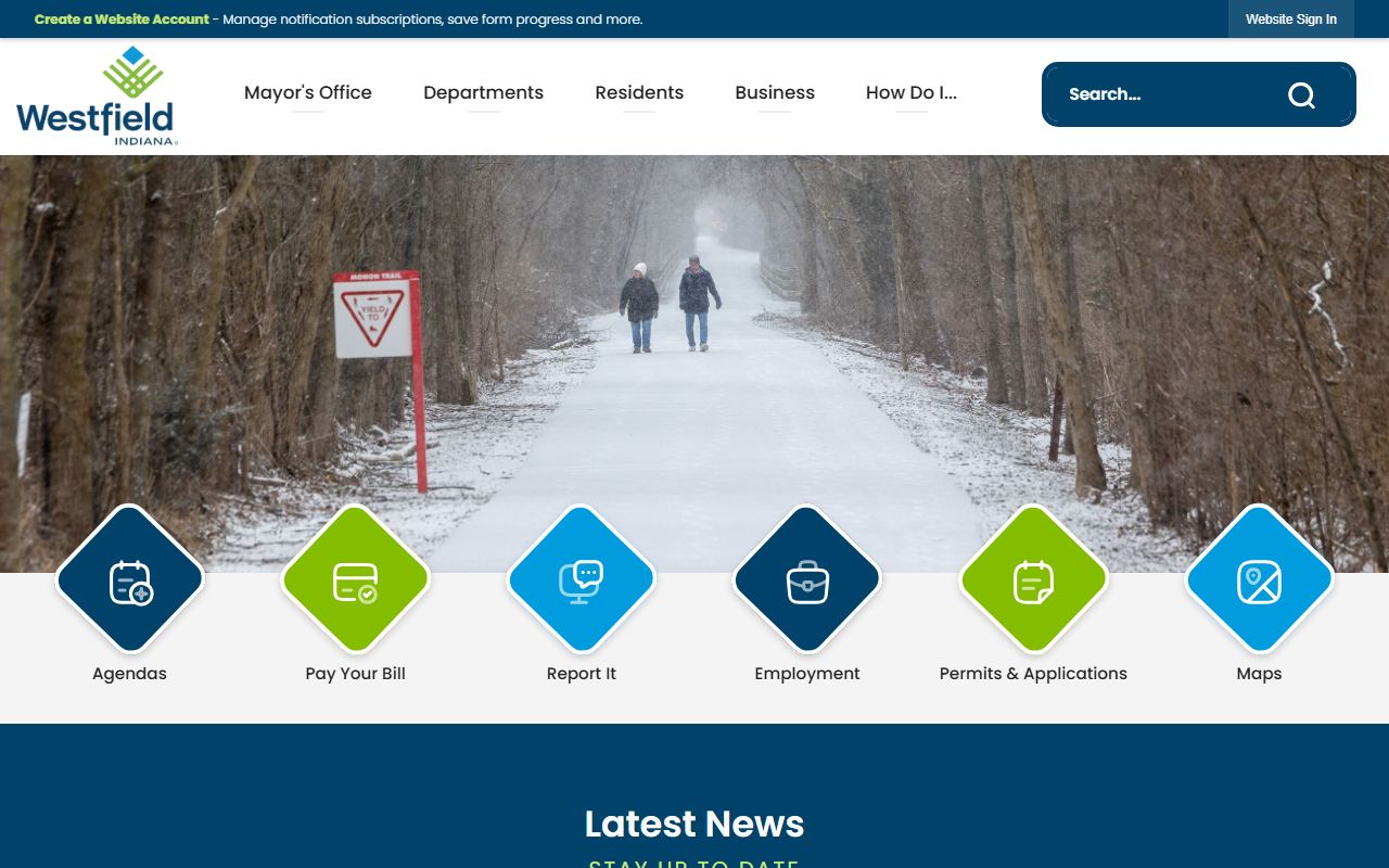 Westfield Indiana city website for dissolution of marriage resources