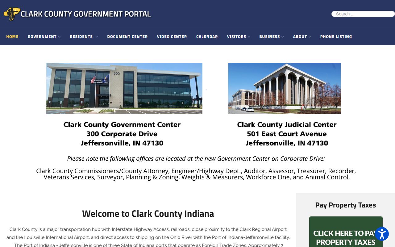 Clark County dissolution of marriage government resources page