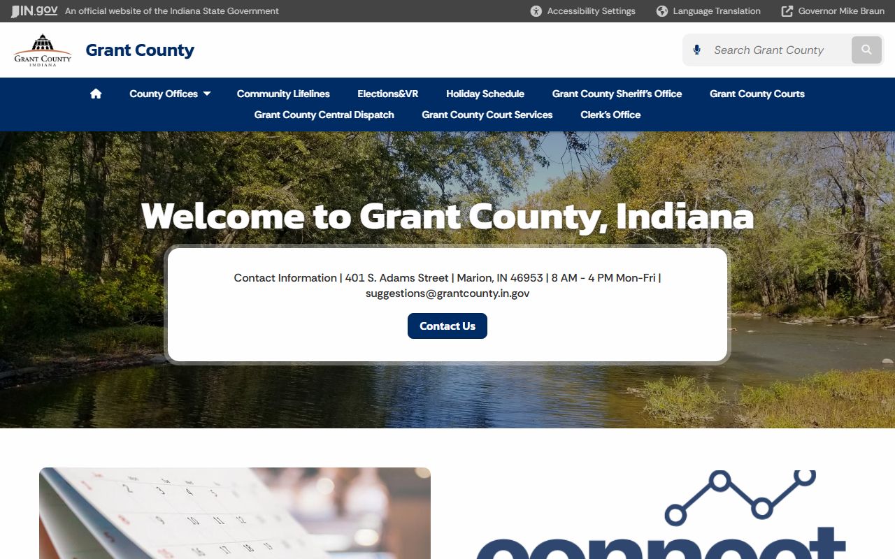 Grant County clerk county resources for dissolution of marriage records in Marion