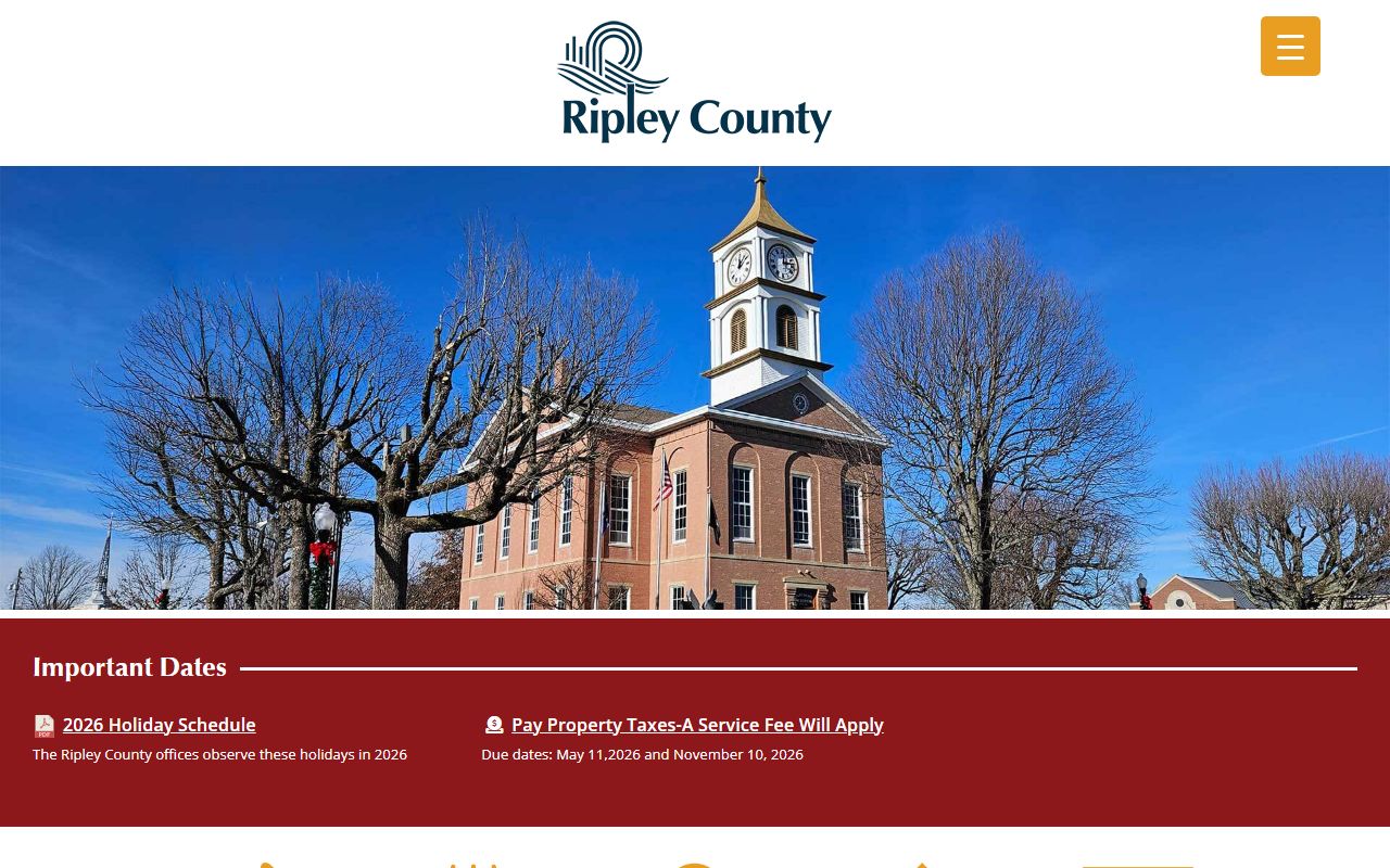 Ripley County clerk resources for dissolution of marriage