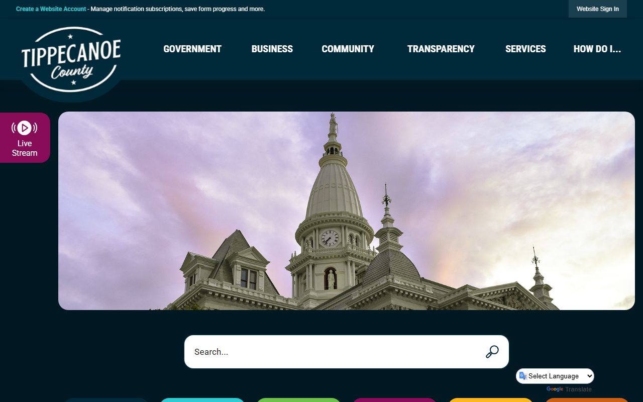 Tippecanoe County clerk resources for dissolution of marriage