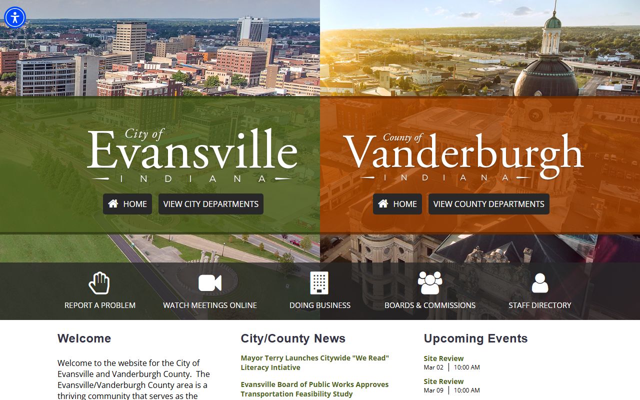 Vanderburgh County clerk resources for dissolution of marriage